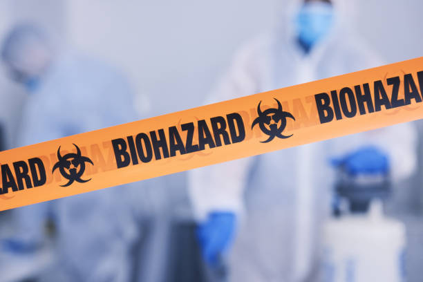 Professional Infectious Disease Decontamination technician working in New Holstein, WI